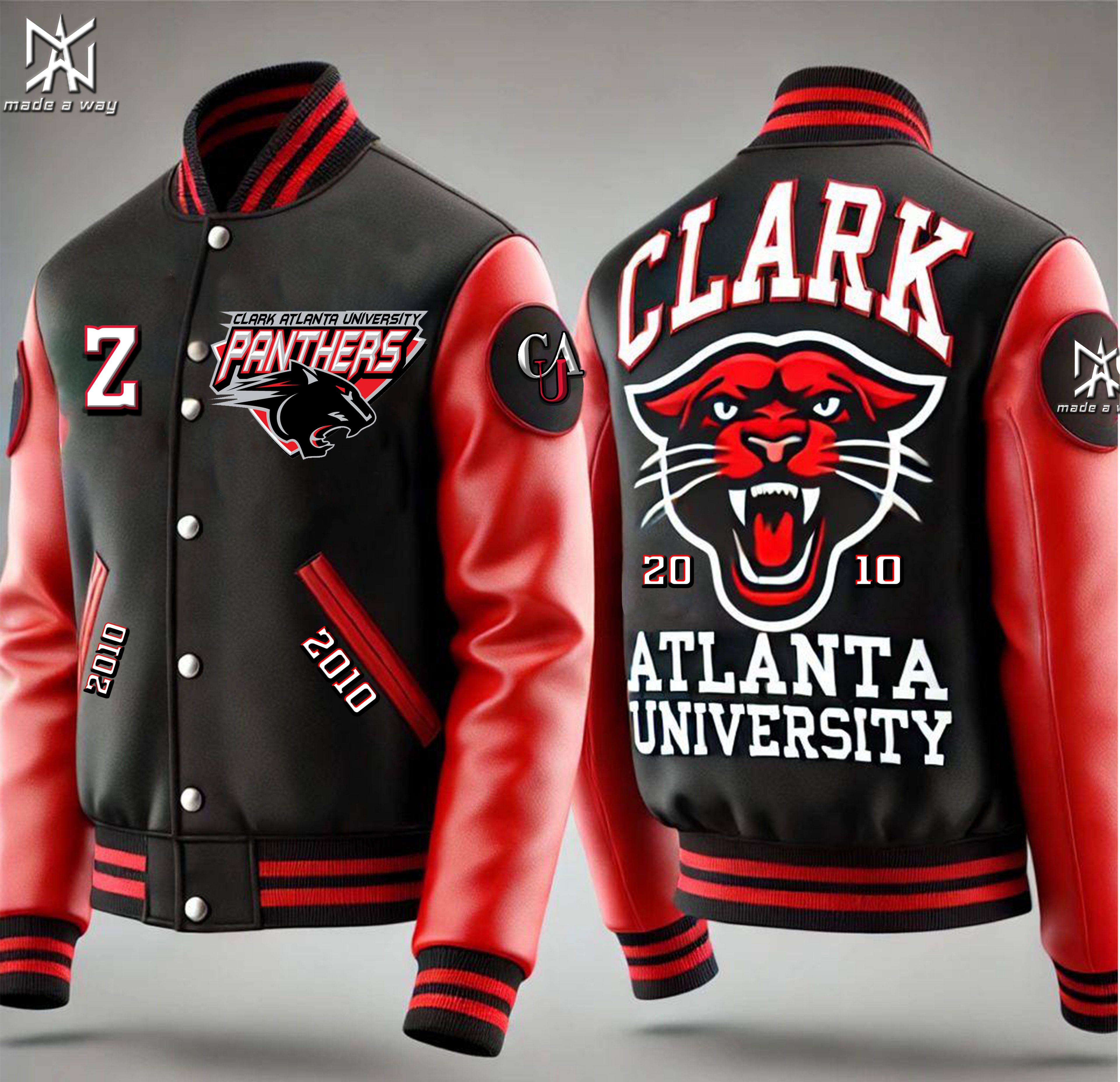 Limited Edition CAU Letterman Jacket - PRE ORDER Made A Way Apparel