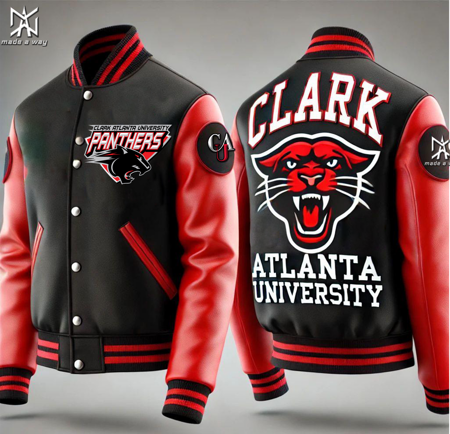 Limited Edition CAU Letterman Jacket Made A Way Apparel