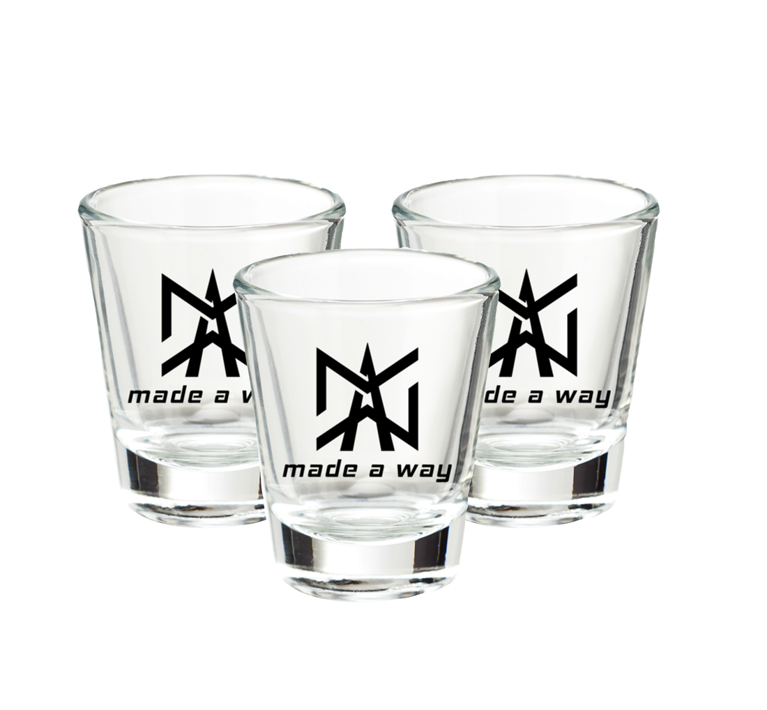 Made A Way Shot Glass (3 Pack) Made A Way Apparel