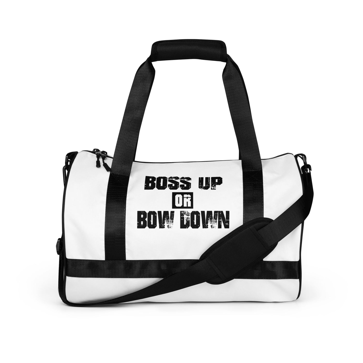 All-over print gym bag Made A Way Apparel