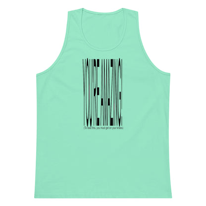 Men’s premium tank top Made A Way Apparel