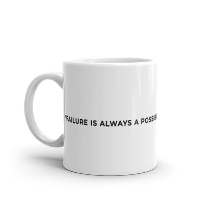 White glossy mug Made A Way Apparel