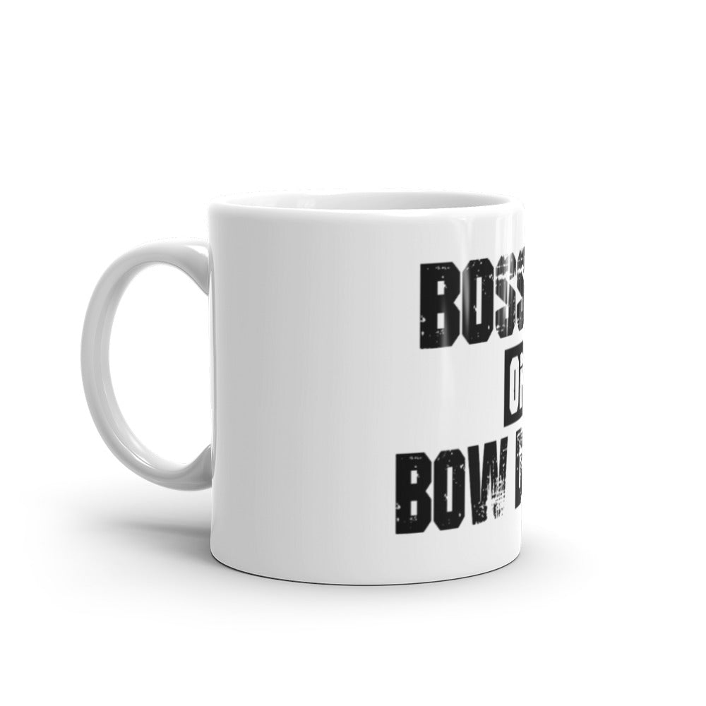 White glossy mug Made A Way Apparel