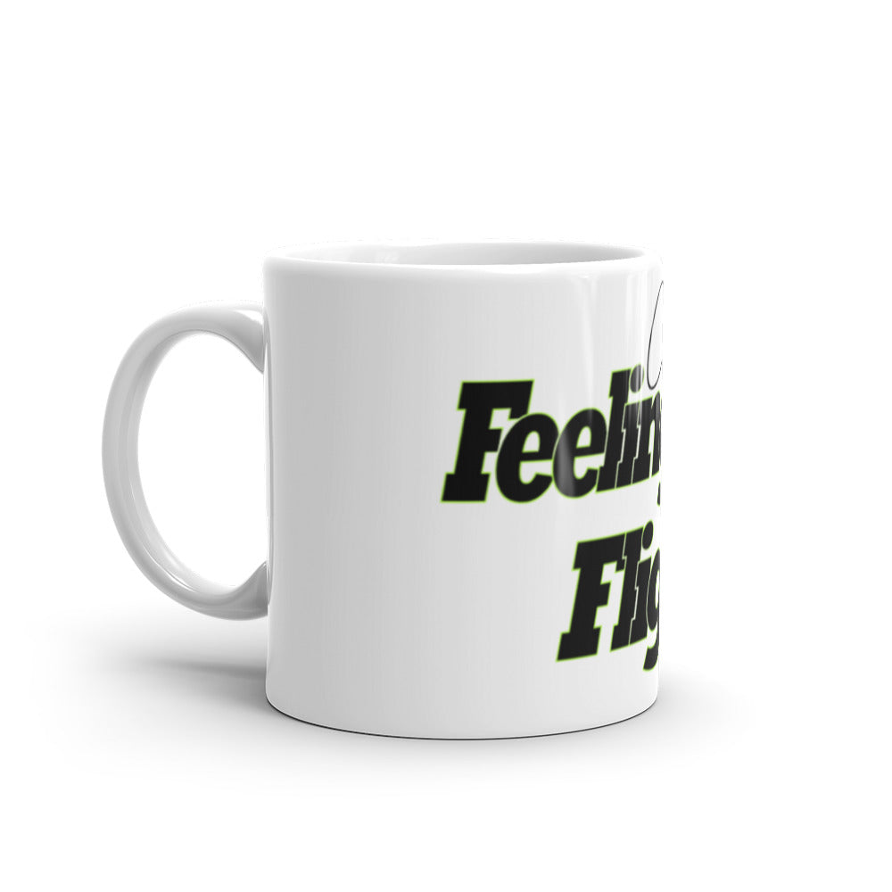 White glossy mug Made A Way Apparel