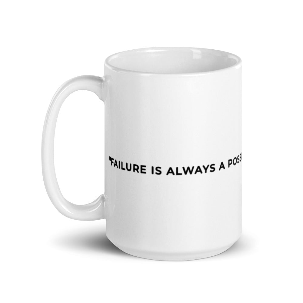 White glossy mug Made A Way Apparel