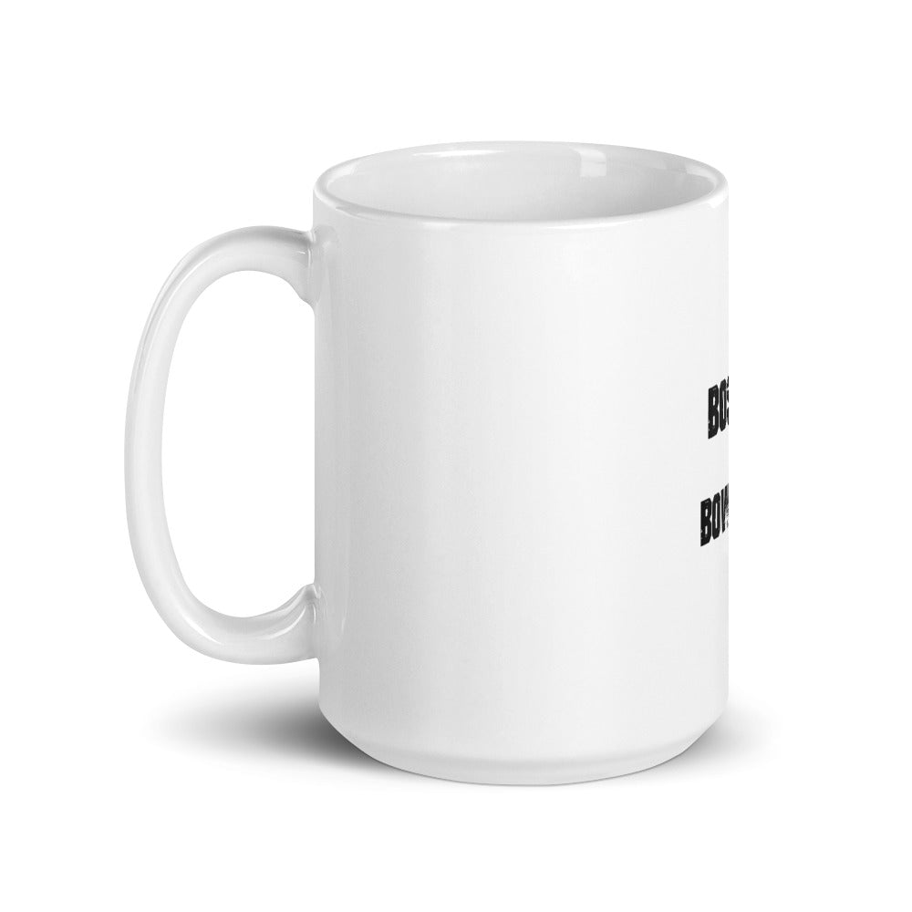 White glossy mug Made A Way Apparel